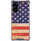 Distressed American Flag Galaxy S20 FE Clear Case